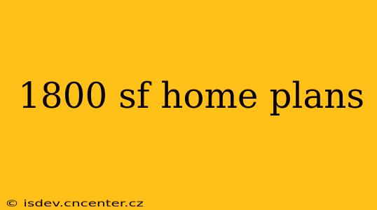 1800 sf home plans